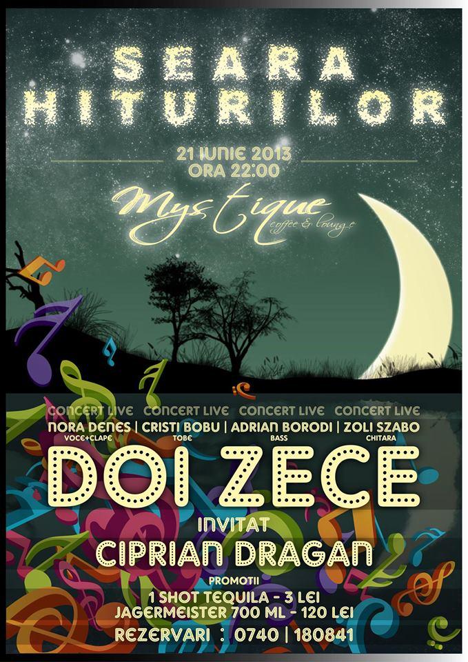 Seara Hiturilor la Mystique Pub Baia Mare